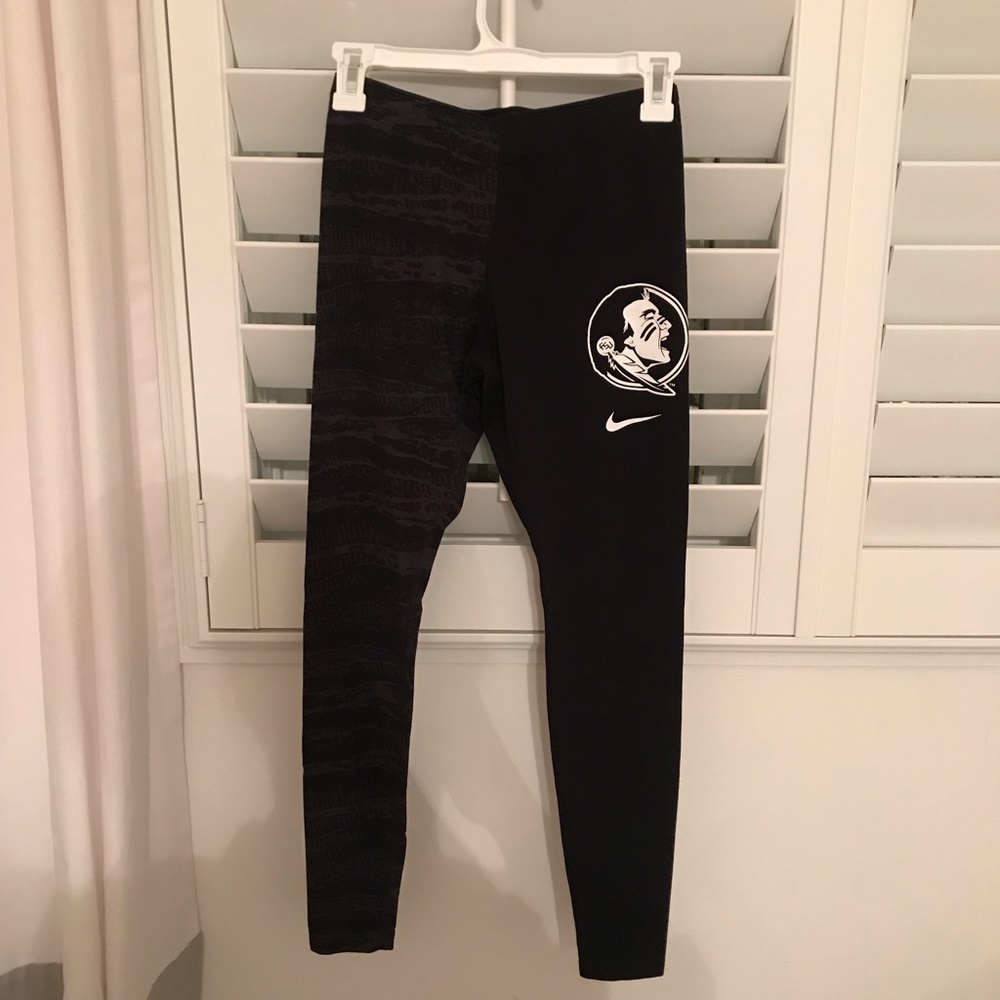 Black Florida State Althetic Nike leggings